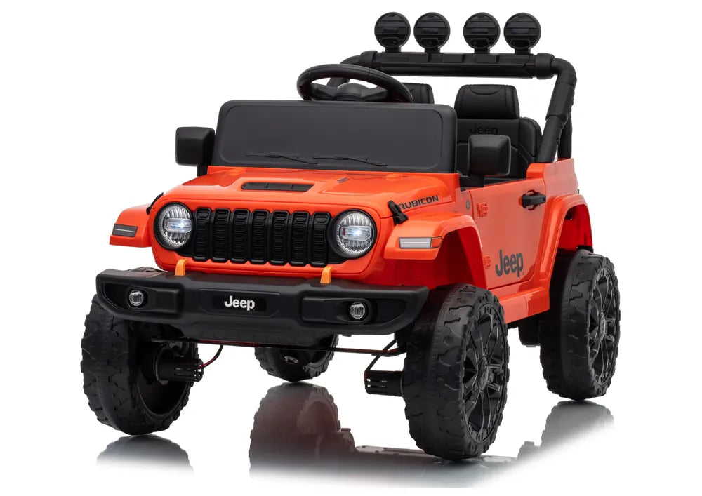 Akumuliatorinis visureigis Jeep DK-JWR558 oranžinis