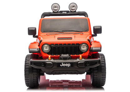 Akumuliatorinis visureigis Jeep Rubicon 4x4 DK-JWR556 4x200W 24V Oranžinis