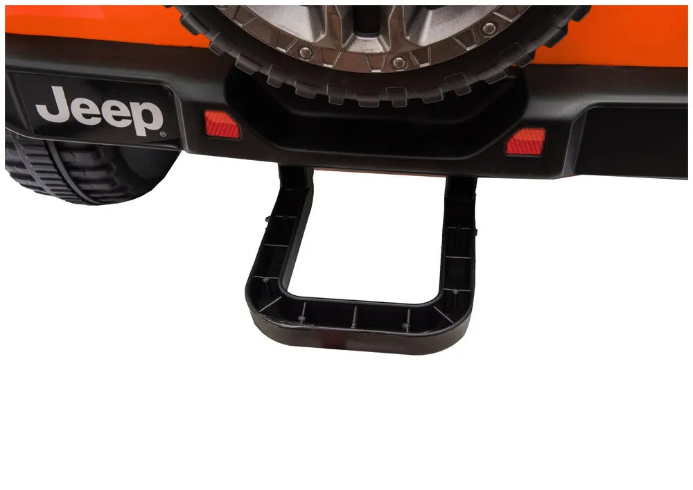 Akumuliatorinis visureigis Jeep Rubicon 4x4 DK-JWR556 4x200W 24V Oranžinis
