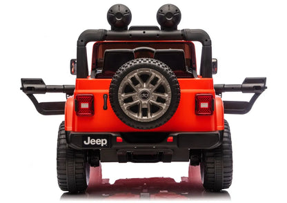 Akumuliatorinis visureigis Jeep Rubicon 4x4 DK-JWR556 4x200W 24V Oranžinis