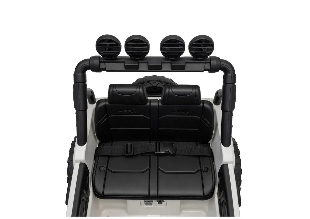 Akumuliatorinis visureigis Jeep Rubicon DK-JWR558 24V baltas