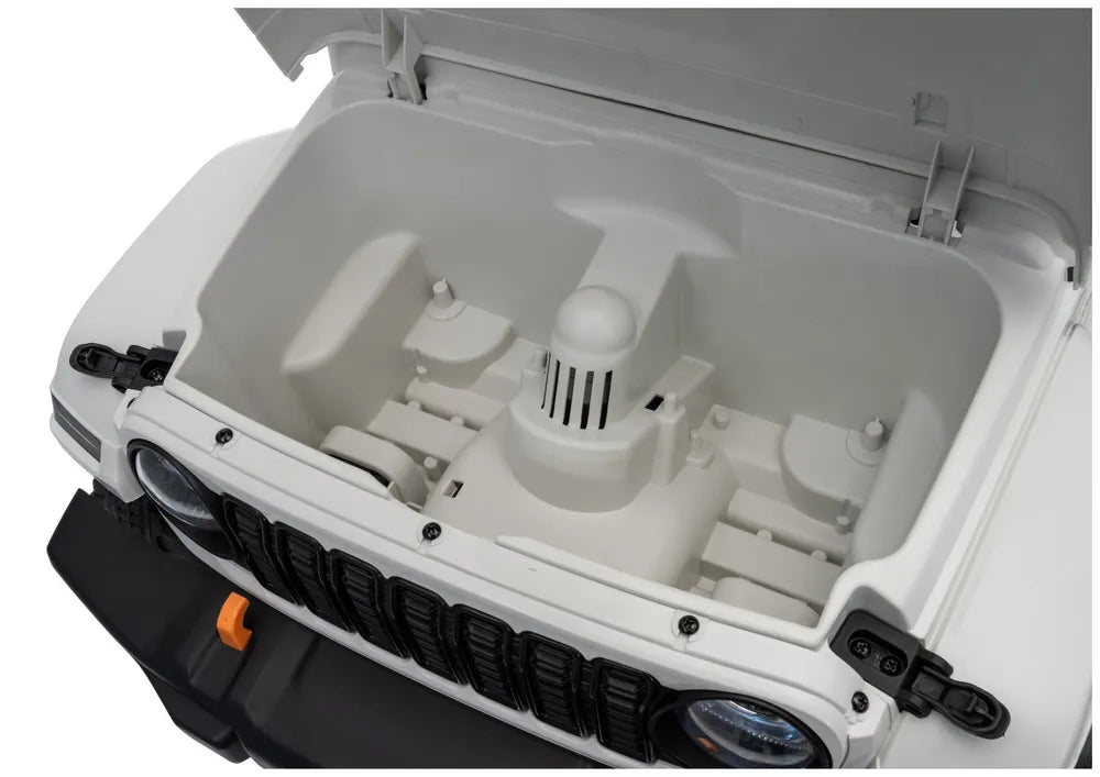 Akumuliatorinis visureigis Jeep Rubicon DK-JWR558 24V baltas