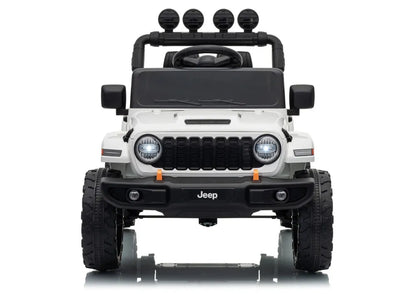 Akumuliatorinis visureigis Jeep Rubicon DK-JWR558 24V baltas