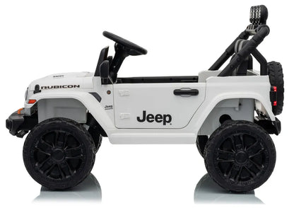 Akumuliatorinis visureigis Jeep Rubicon DK-JWR558 24V baltas