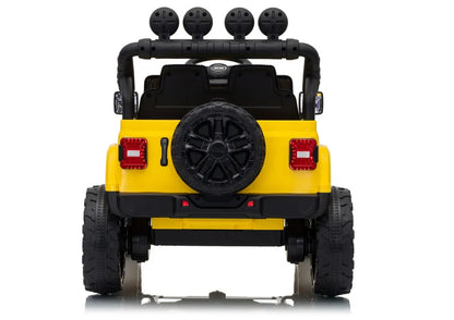 Akumuliatorinis visureigis Jeep Rubicon DK-JWR558 24V geltonas