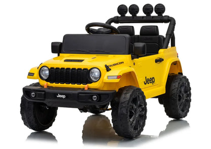 Akumuliatorinis visureigis Jeep Rubicon DK-JWR558 24V geltonas