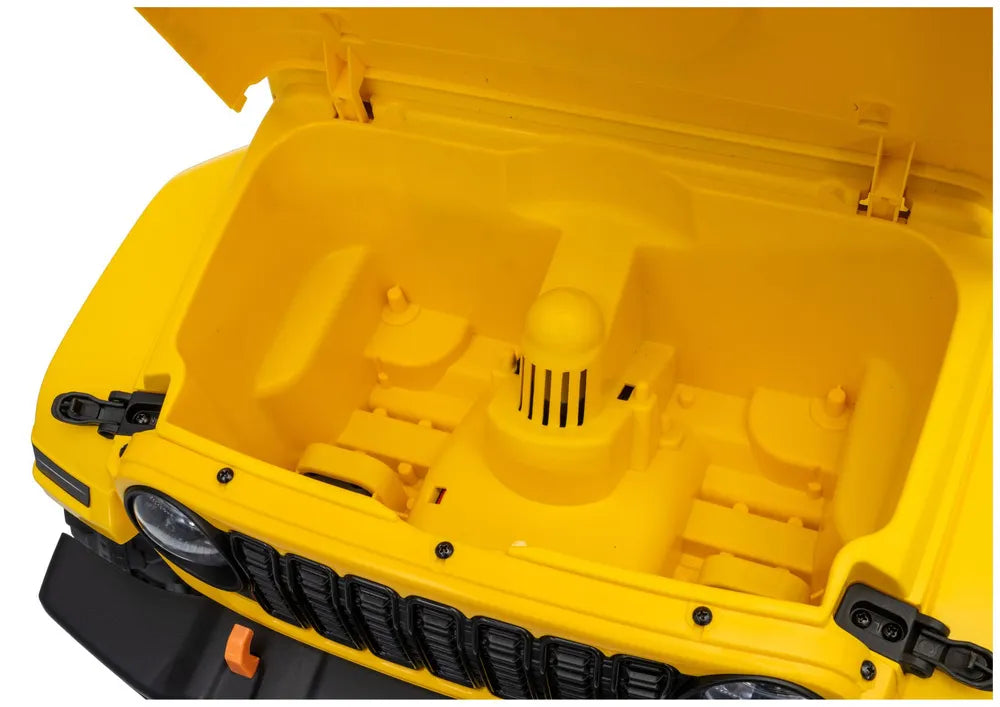 Akumuliatorinis visureigis Jeep Rubicon DK-JWR558 24V geltonas