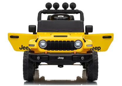 Akumuliatorinis visureigis Jeep Rubicon DK-JWR558 24V geltonas