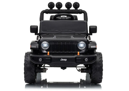 Akumuliatorinis visureigis Jeep Rubicon DK-JWR558 24V, juodas