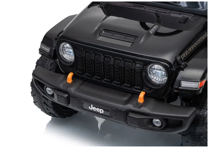 Akumuliatorinis visureigis Jeep Rubicon DK-JWR558 24V, juodas