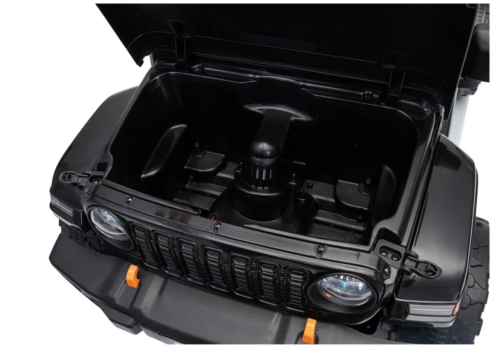 Akumuliatorinis visureigis Jeep Rubicon DK-JWR558 24V, juodas