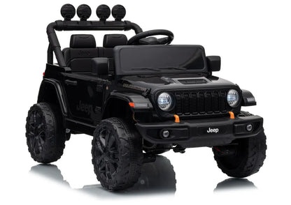Akumuliatorinis visureigis Jeep Rubicon DK-JWR558 24V, juodas