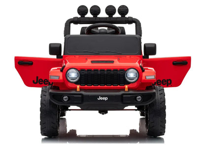 Akumuliatorinis visureigis Jeep Rubicon DK-JWR558 24V Raudonas