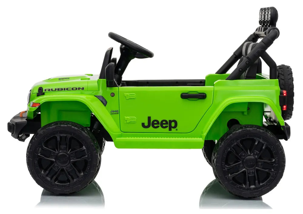Akumuliatorinis visureigis Jeep Rubicon DK-JWR558 24V žalias