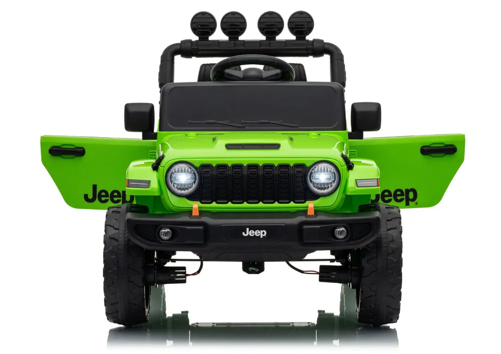 Akumuliatorinis visureigis Jeep Rubicon DK-JWR558 24V žalias