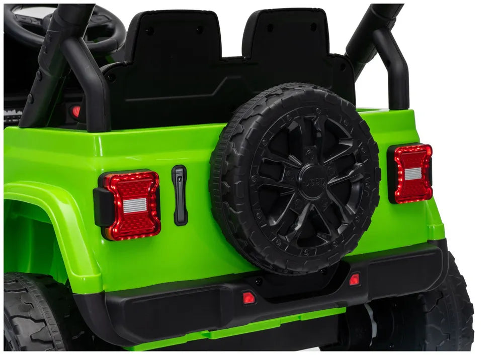 Akumuliatorinis visureigis Jeep Rubicon DK-JWR558 24V žalias