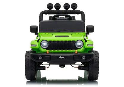 Akumuliatorinis visureigis Jeep Rubicon DK-JWR558 24V žalias
