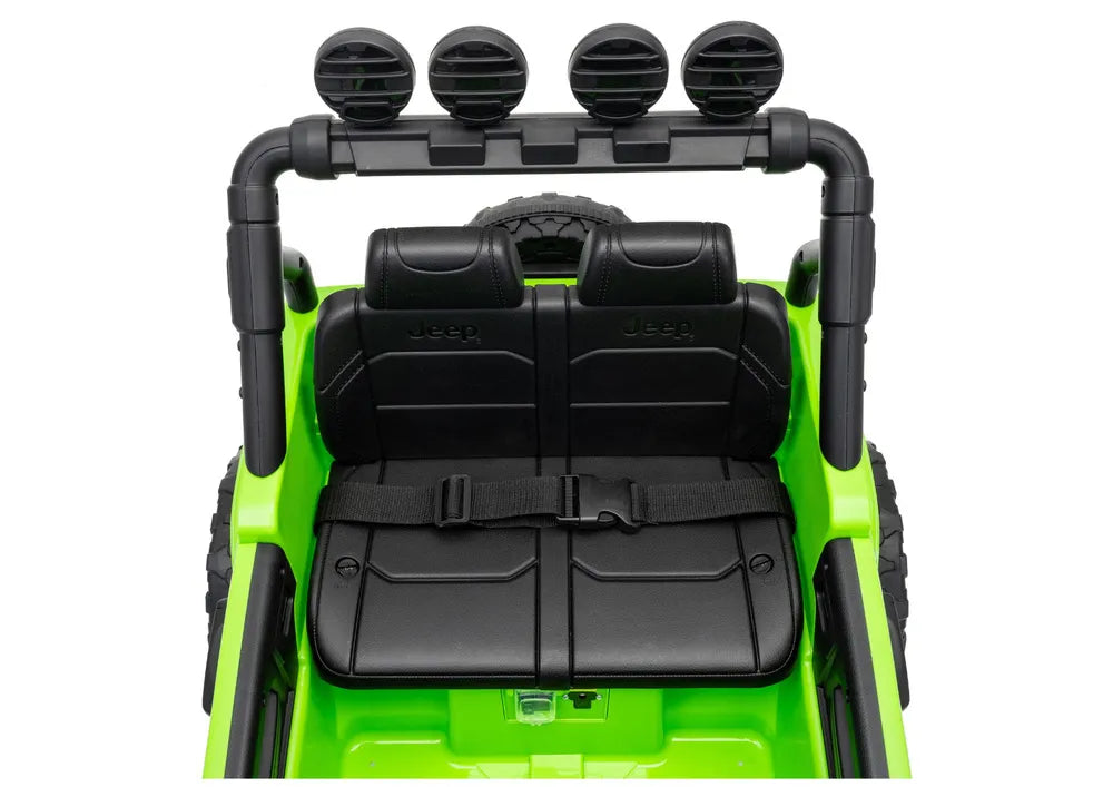 Akumuliatorinis visureigis Jeep Rubicon DK-JWR558 24V žalias