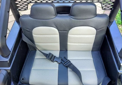 Akumuliatorinis visureigis Jeep S2388, juodas, 4x45W