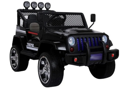 Akumuliatorinis visureigis Jeep S2388, juodas, 4x45W