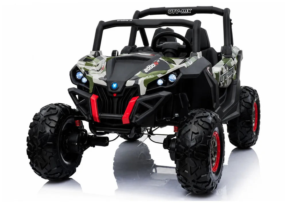 Akumuliatorinis visureigis Jeep XMX603 4x4 Kamufliažinis