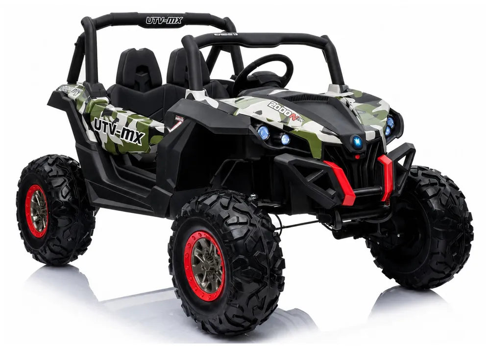 Akumuliatorinis visureigis Jeep XMX603 4x4 Kamufliažinis