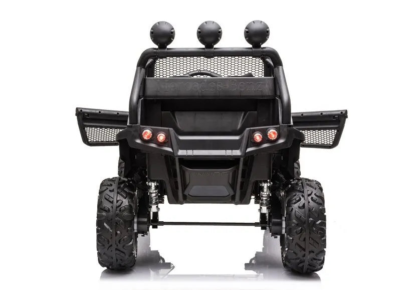 Akumuliatorinis visureigis Mercedes Unimog S, juodas