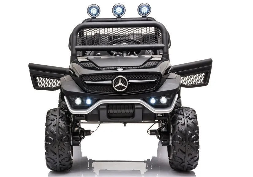 Akumuliatorinis visureigis Mercedes Unimog S, juodas