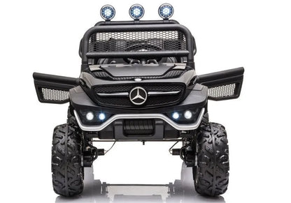 Akumuliatorinis visureigis Mercedes Unimog S, juodas