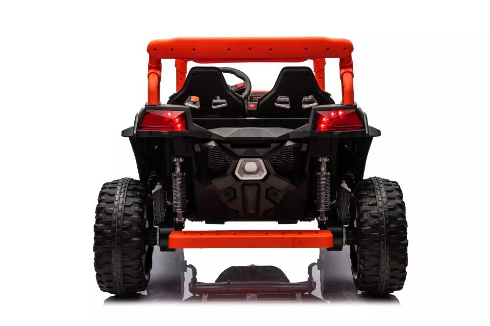 Akumuliatorinis visureigis NEL-913 oranžinis 4x4 24V