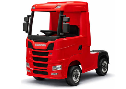 Akumuliatorinis visureigis Scania 500R HL698, raudonas, 4x4