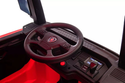 Akumuliatorinis visureigis Scania 500R HL698, raudonas, 4x4