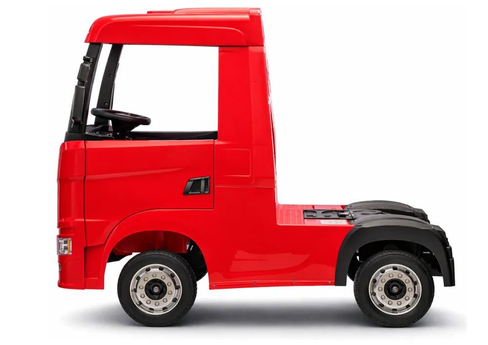 Akumuliatorinis visureigis Scania 500R HL698, raudonas, 4x4