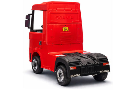 Akumuliatorinis visureigis Scania 500R HL698, raudonas, 4x4