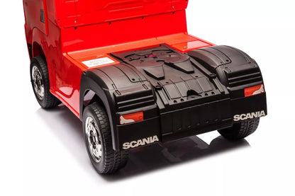 Akumuliatorinis visureigis Scania 500R HL698, raudonas, 4x4