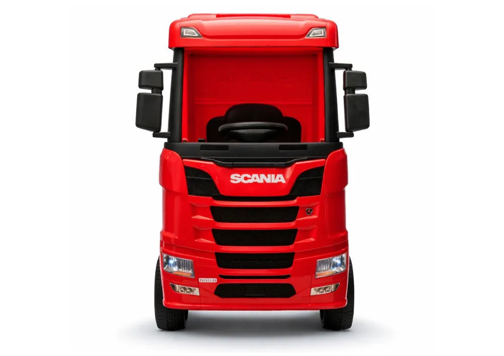 Akumuliatorinis visureigis Scania 500R HL698, raudonas, 4x4