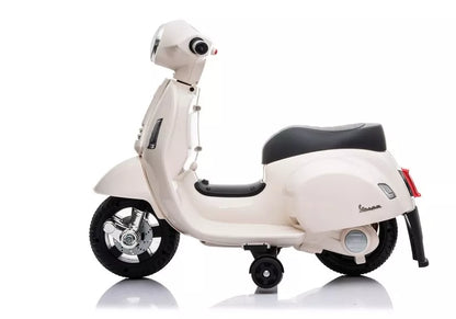 Baltas elektrinis paspirtukas Vespa GTS 300 Mini