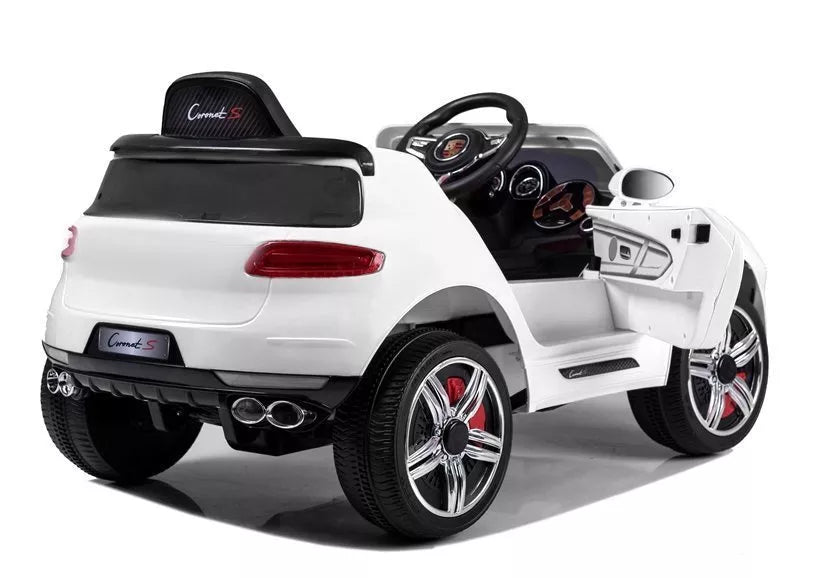 Coronet S baltas – elektrinis vaikiškas automobilis