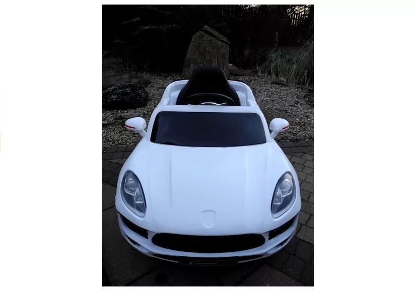 Coronet S baltas – elektrinis vaikiškas automobilis