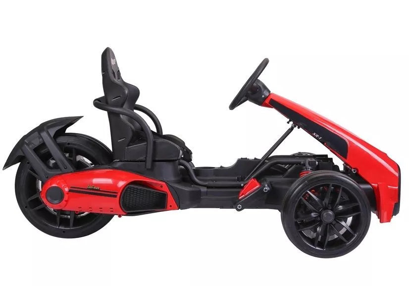 Elektrinis kartingas LEAN CARS CH9939, raudonas