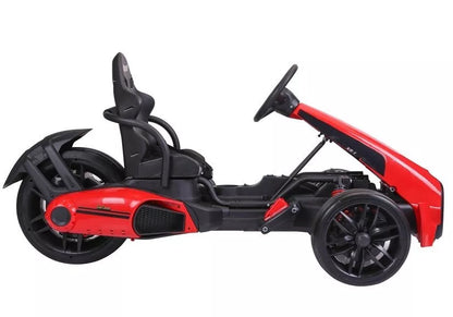 Elektrinis kartingas LEAN CARS CH9939, raudonas
