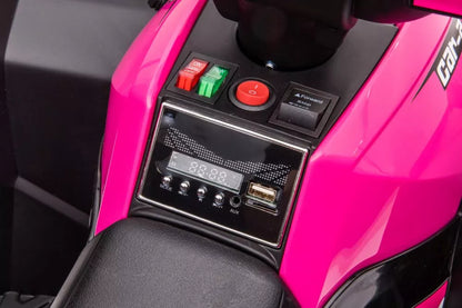 Elektrinis keturratis LEAN CARS HL568 rožinis