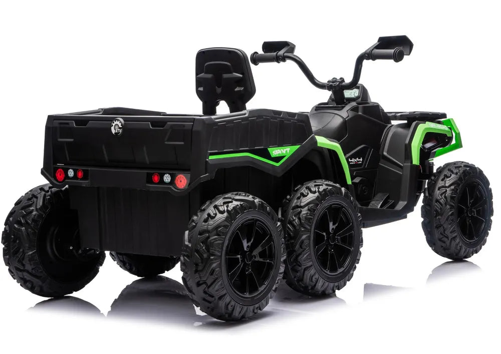 Elektrinis keturratis LEAN CARS JC606 24V 4x4 baltas
