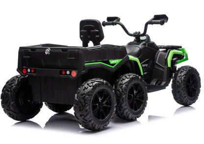 Elektrinis keturratis LEAN CARS JC606 24V 4x4 baltas