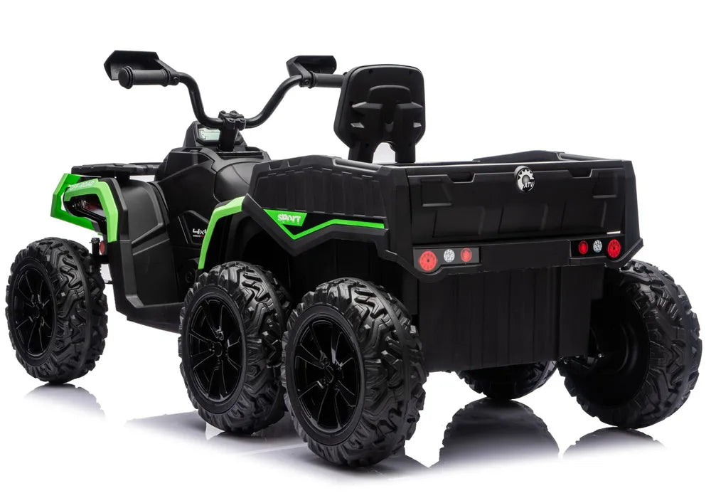 Elektrinis keturratis LEAN CARS JC606 24V 4x4 baltas