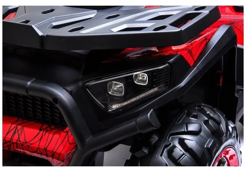 Elektrinis keturratis LEAN CARS Quad XMX607 Red Painted Spider