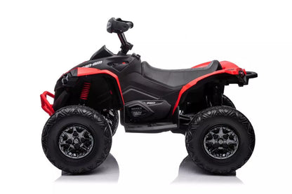 Elektrinis keturratis vaikučiams CAN-AM Renegade, raudonas