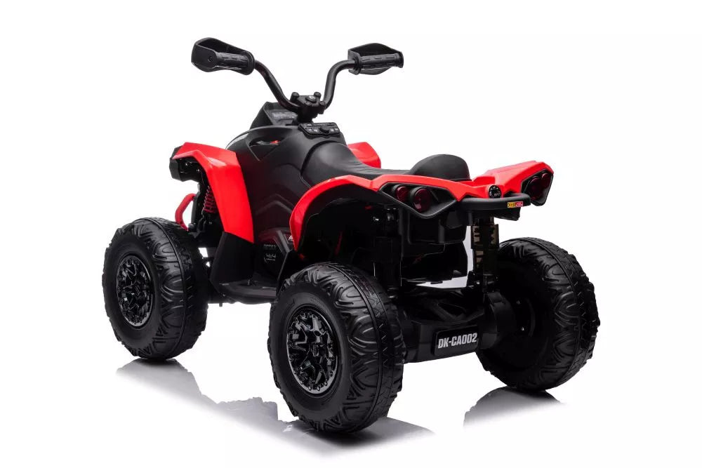 Elektrinis keturratis vaikučiams CAN-AM Renegade, raudonas