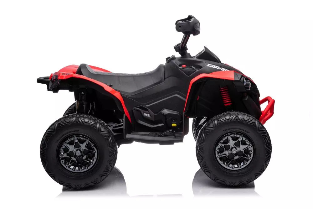 Elektrinis keturratis vaikučiams CAN-AM Renegade, raudonas