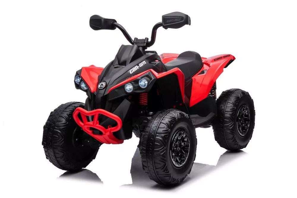 Elektrinis keturratis vaikučiams CAN-AM Renegade, raudonas